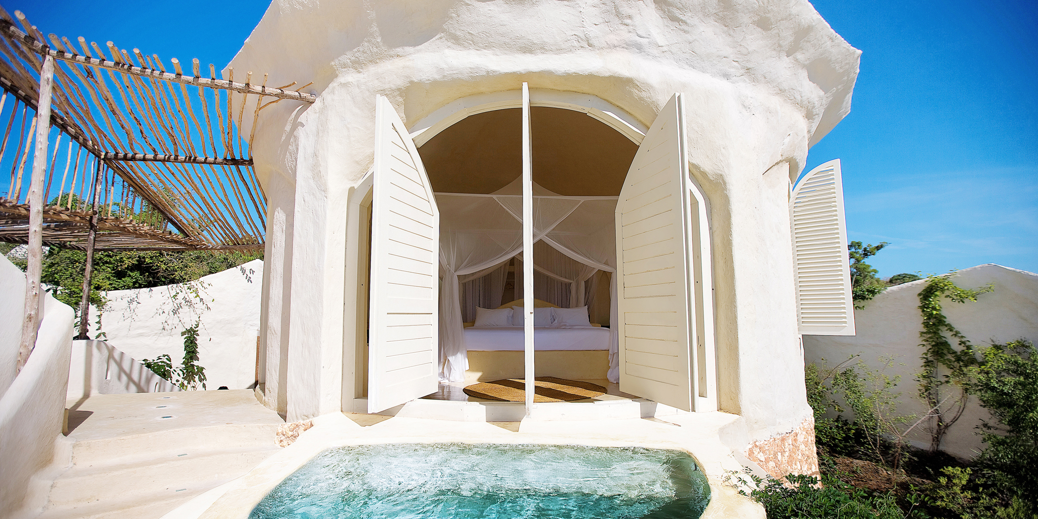pavillion with plunge pool