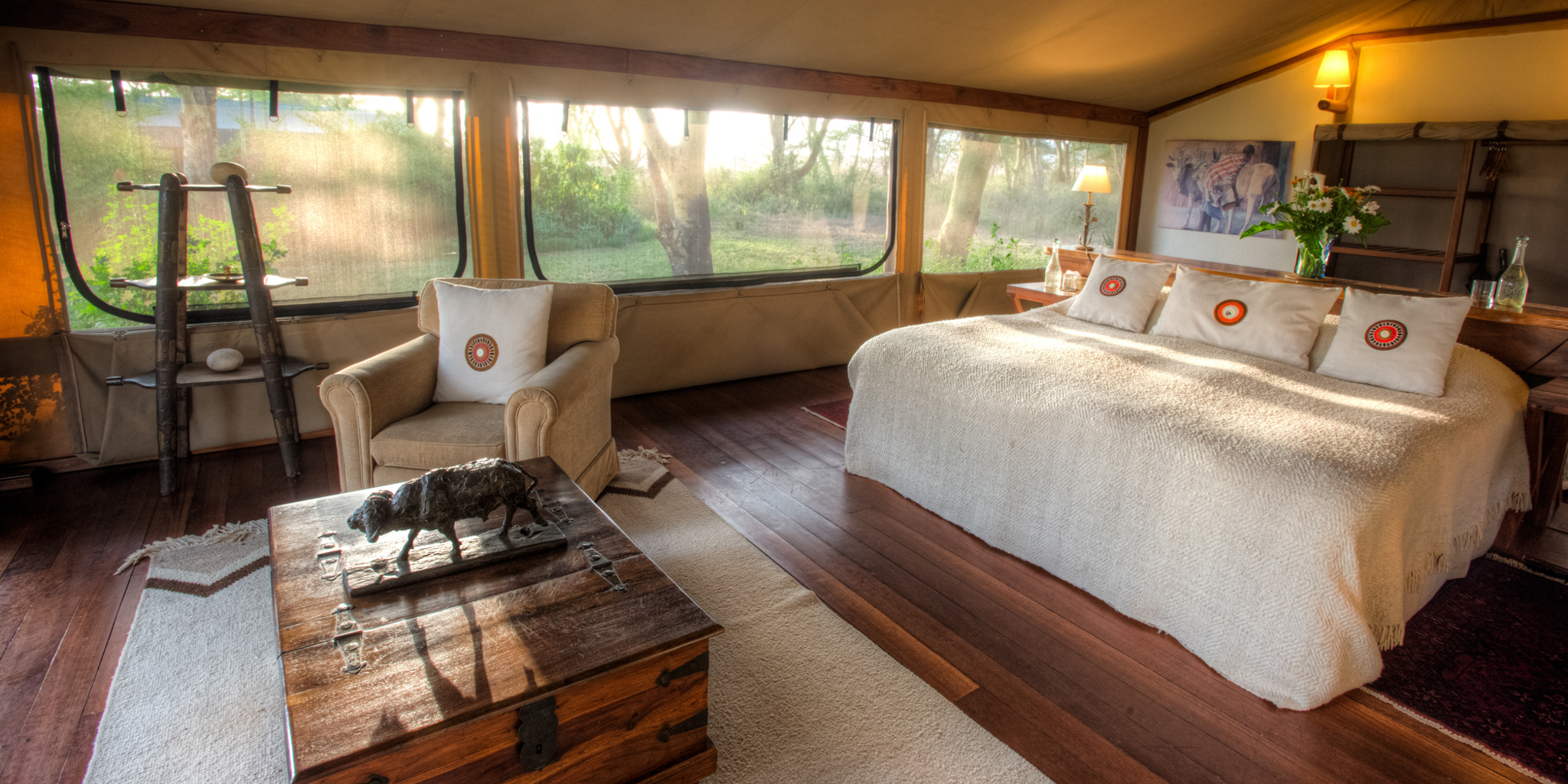 Bedroom, Sirikoi, Lewa Wildlife Conservancy, Kenya