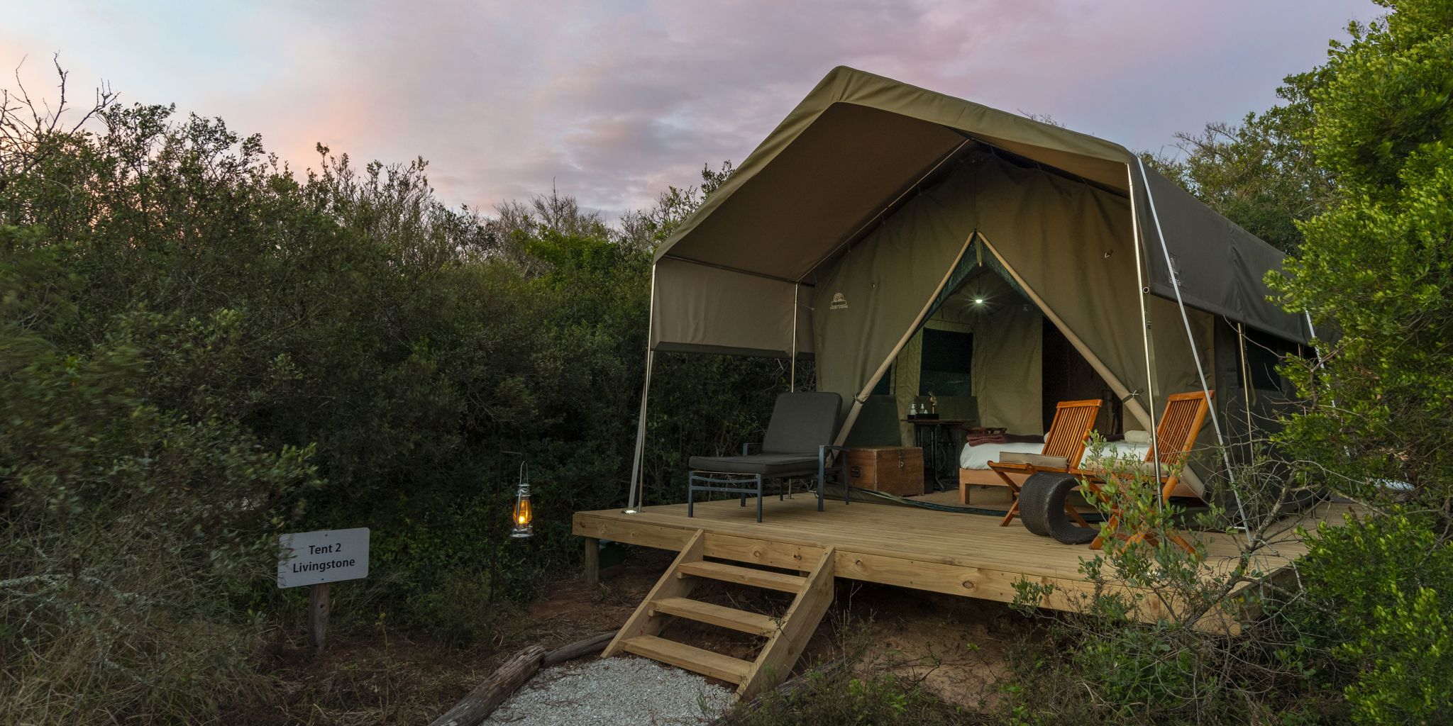 Exterior Tent, Shamwari Explorer Camp, Shamwari, South Africa