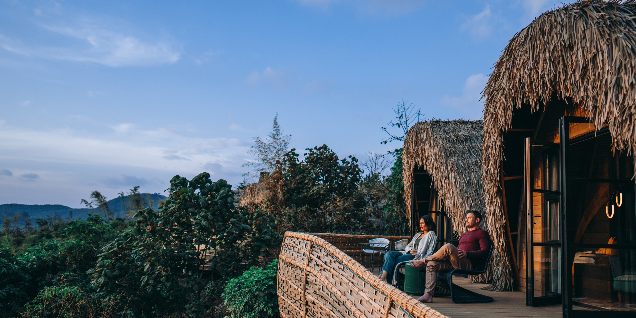 Deck, Bisate Reserve, Volcanoes National Park, Rwanda