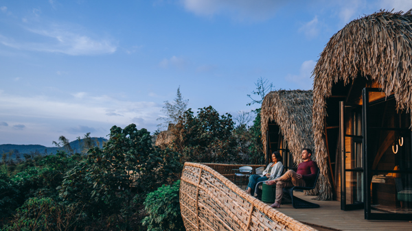 Deck, Bisate Reserve, Volcanoes National Park, Rwanda