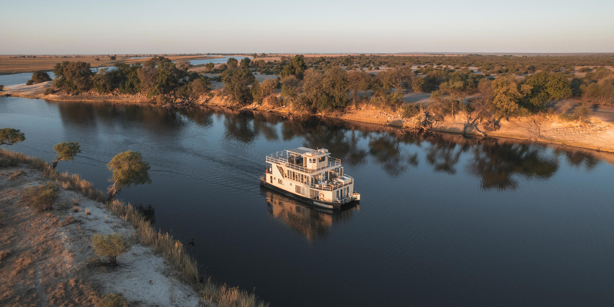 Boating, Chobe Princess, Chobe NP, Botswana