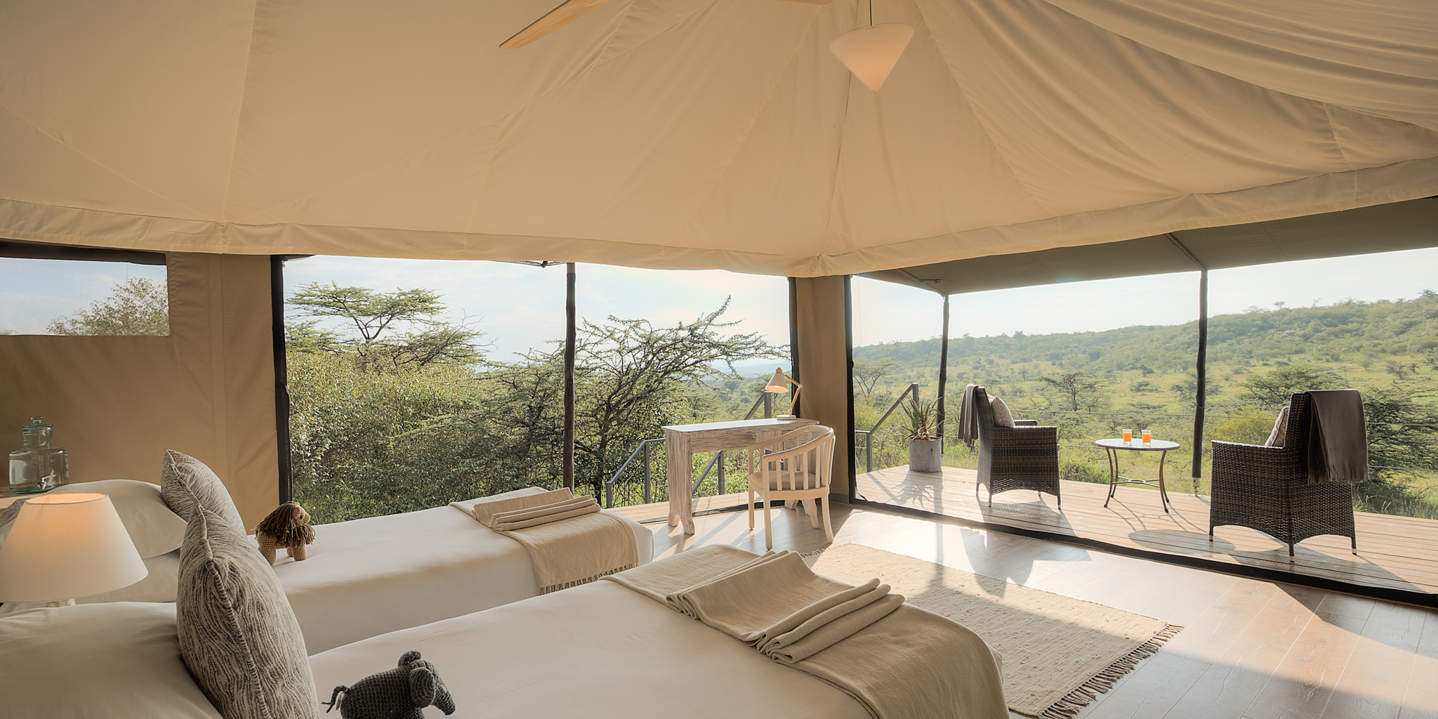 Room View, Kicheche Valley, Greater Mara Conservancies, Kenya