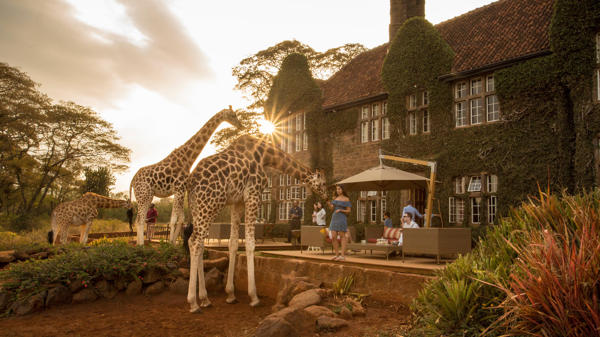 Seating Area, Giraffe Manor, Nairobi, Kenya