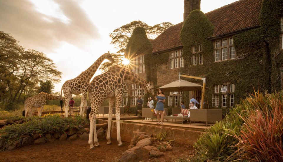 Seating Area, Giraffe Manor, Nairobi, Kenya