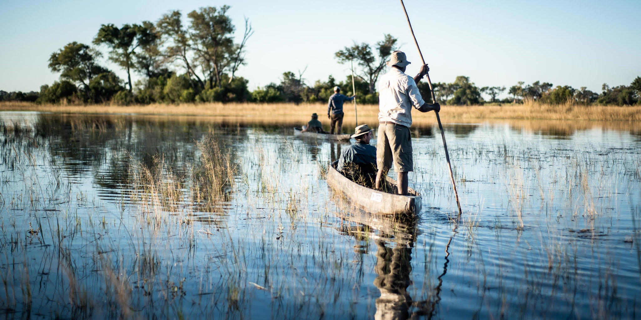 Mokoro, Beagle Expeditions, Okavango Delta, Botswana