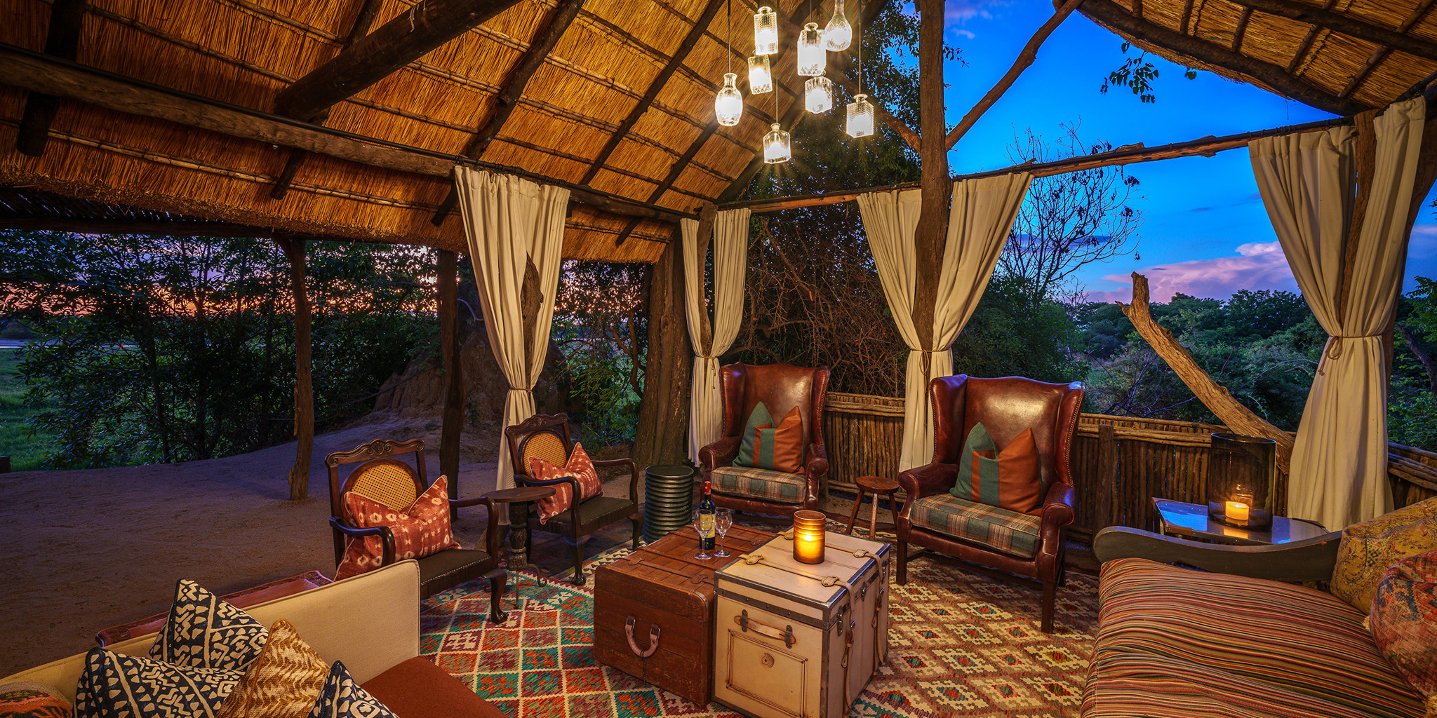 Seating, Zungulila, South Luangwa NP, Zambia