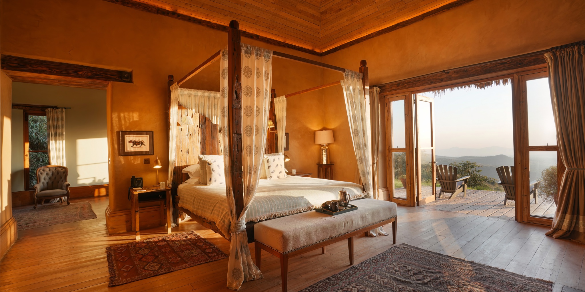 Bedroom, Lengishu, Lewa Borana Landscape, Kenya