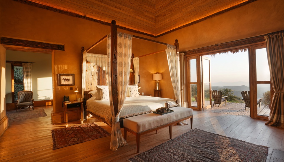 Bedroom, Lengishu, Lewa Borana Landscape, Kenya