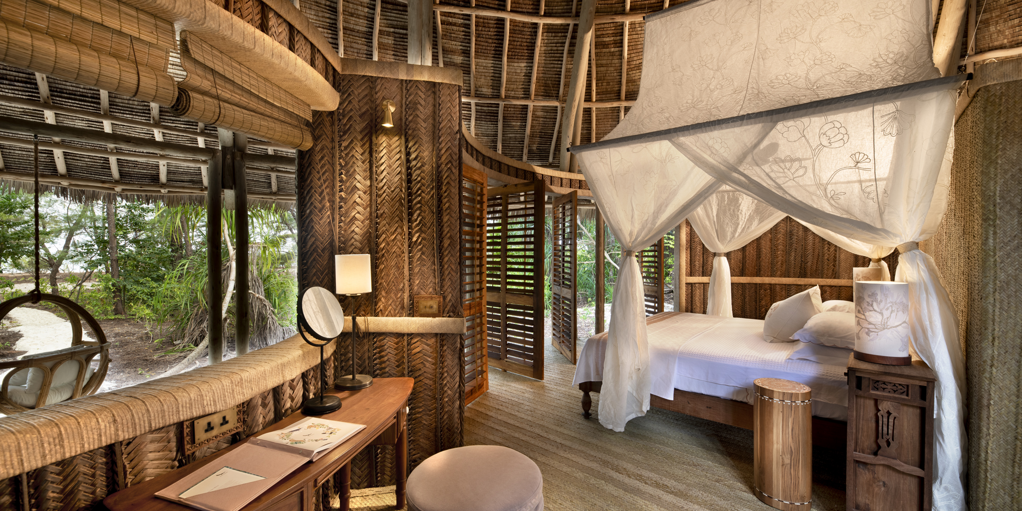 Bedroom, Mnemba Island Lodge, Zanzibar, Tanzania