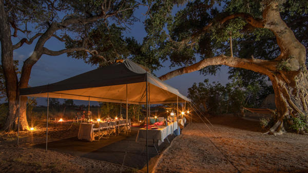 Dining Area, Beagle Expeditions, Okavango Delta, Botswana