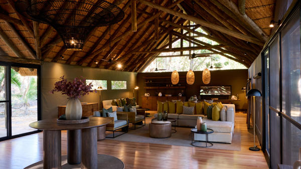 Reception, Savute Safari Lodge, Savute, Botswana