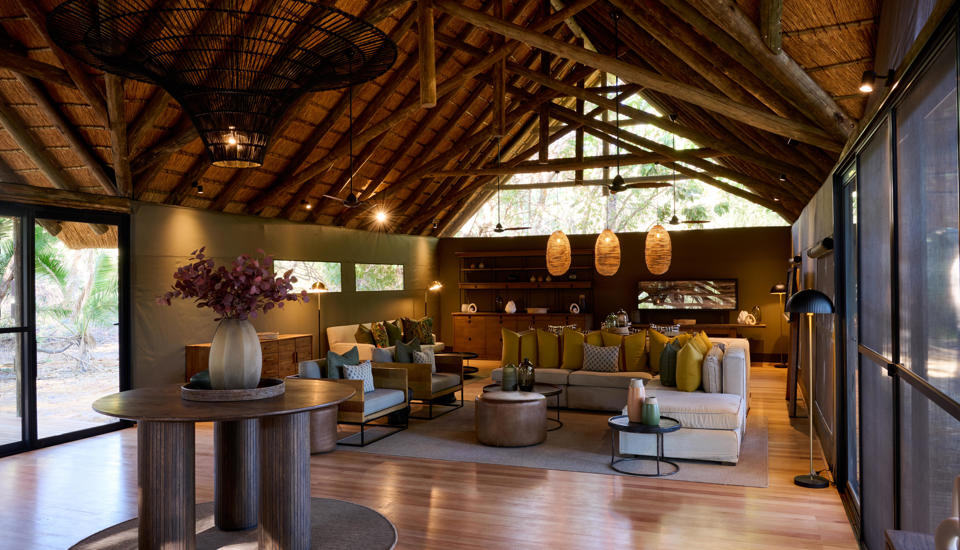 Reception, Savute Safari Lodge, Savute, Botswana