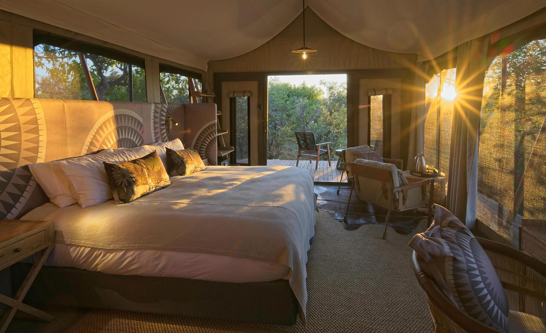 Bedroom, Karangoma, Okavango Delta, Botswana