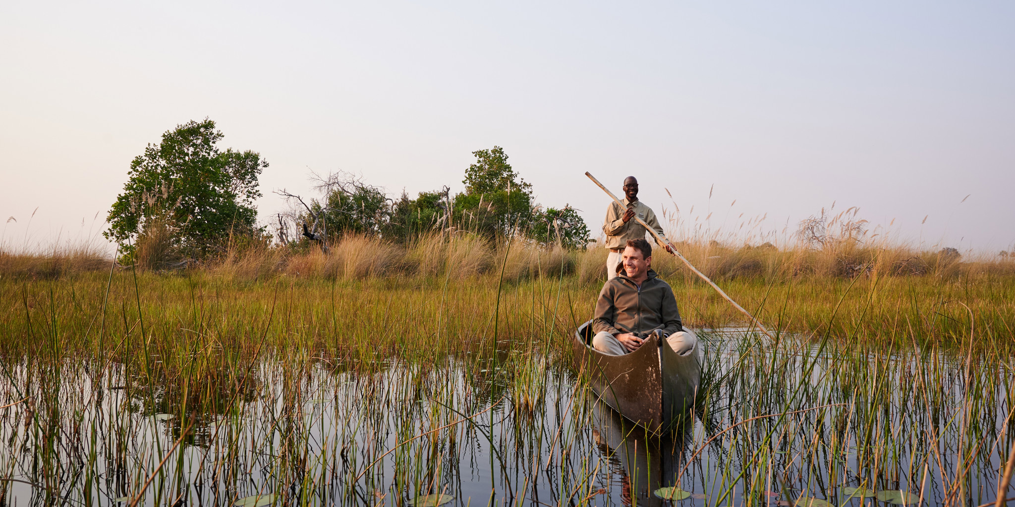 Mokoro, Sediba Sa Rona, Moremi Game Reserve, Botswana