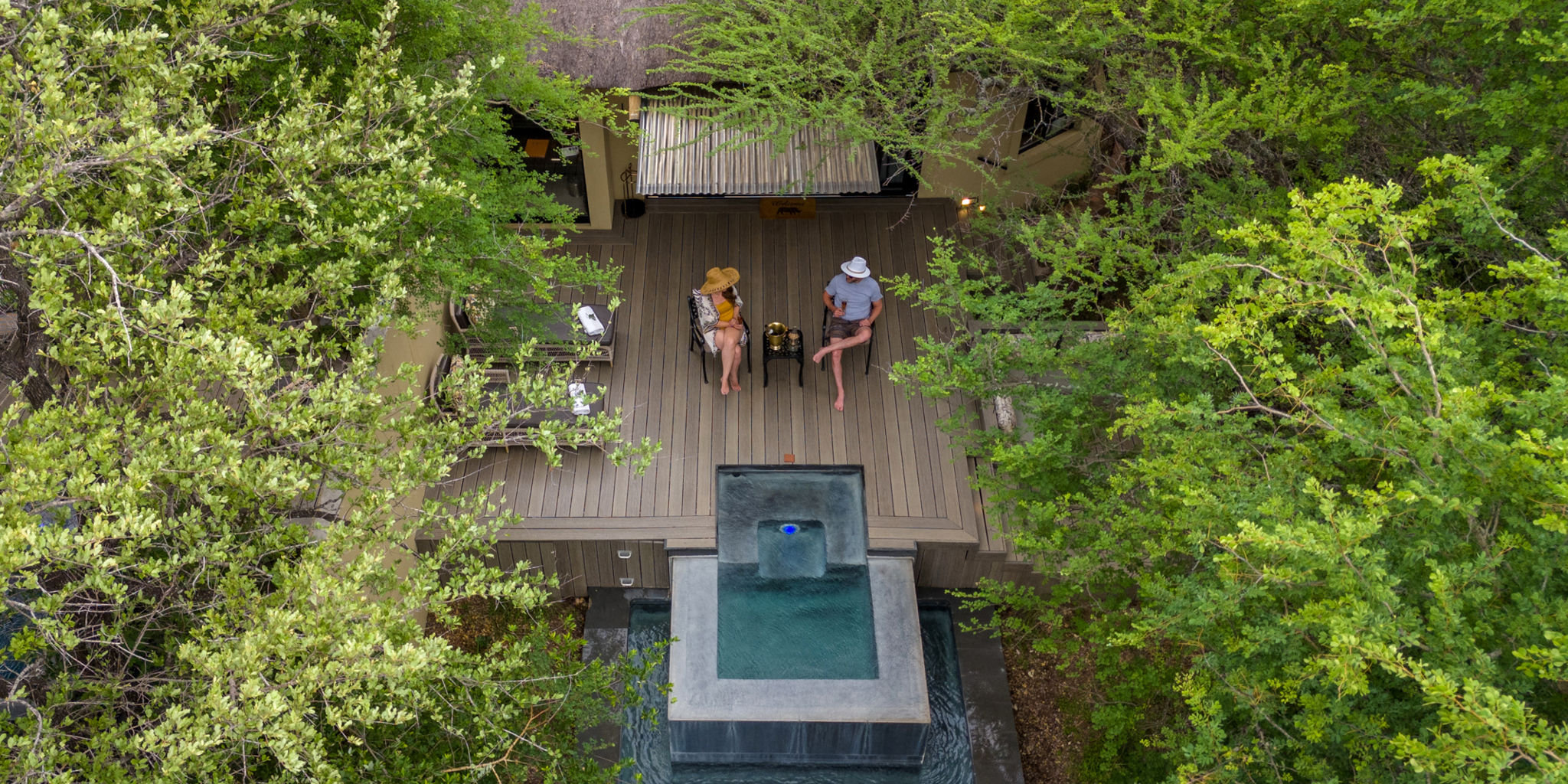 Aerial, Kings Camp, Timbivati, South Africa