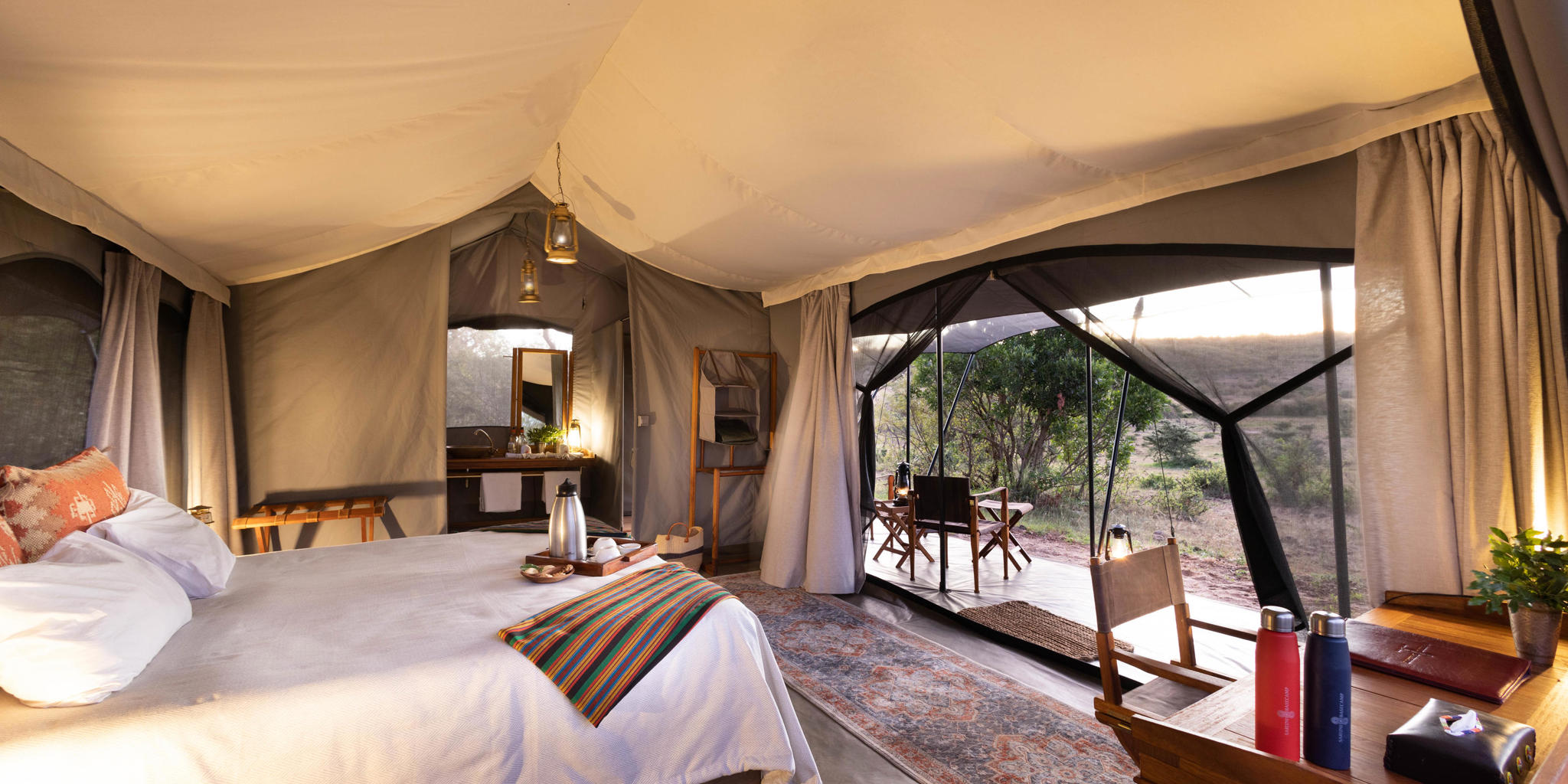 Bedroom, Basecamp Wilderness, Mara Conservancy, Kenya