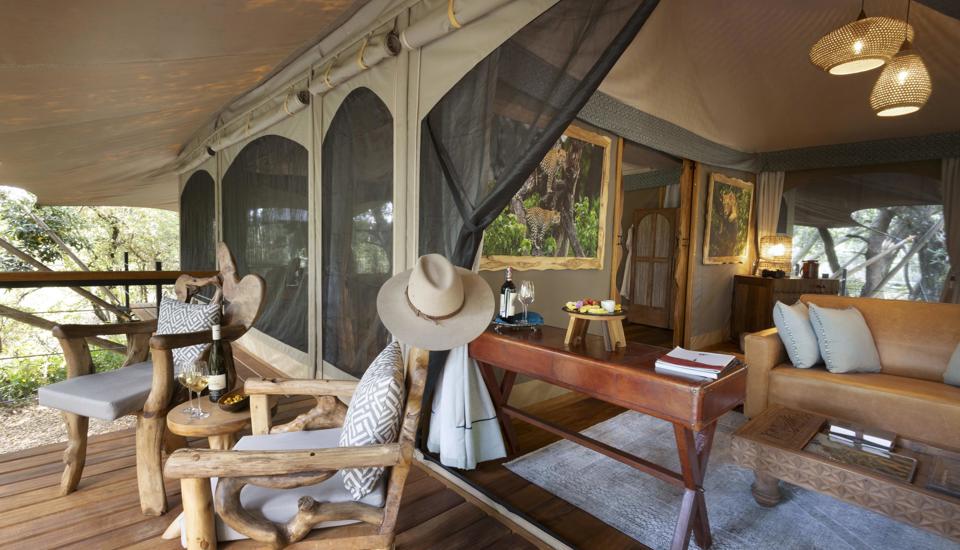 Patio, Mara Toto Tree Camp, Maasai Mara, Kenya