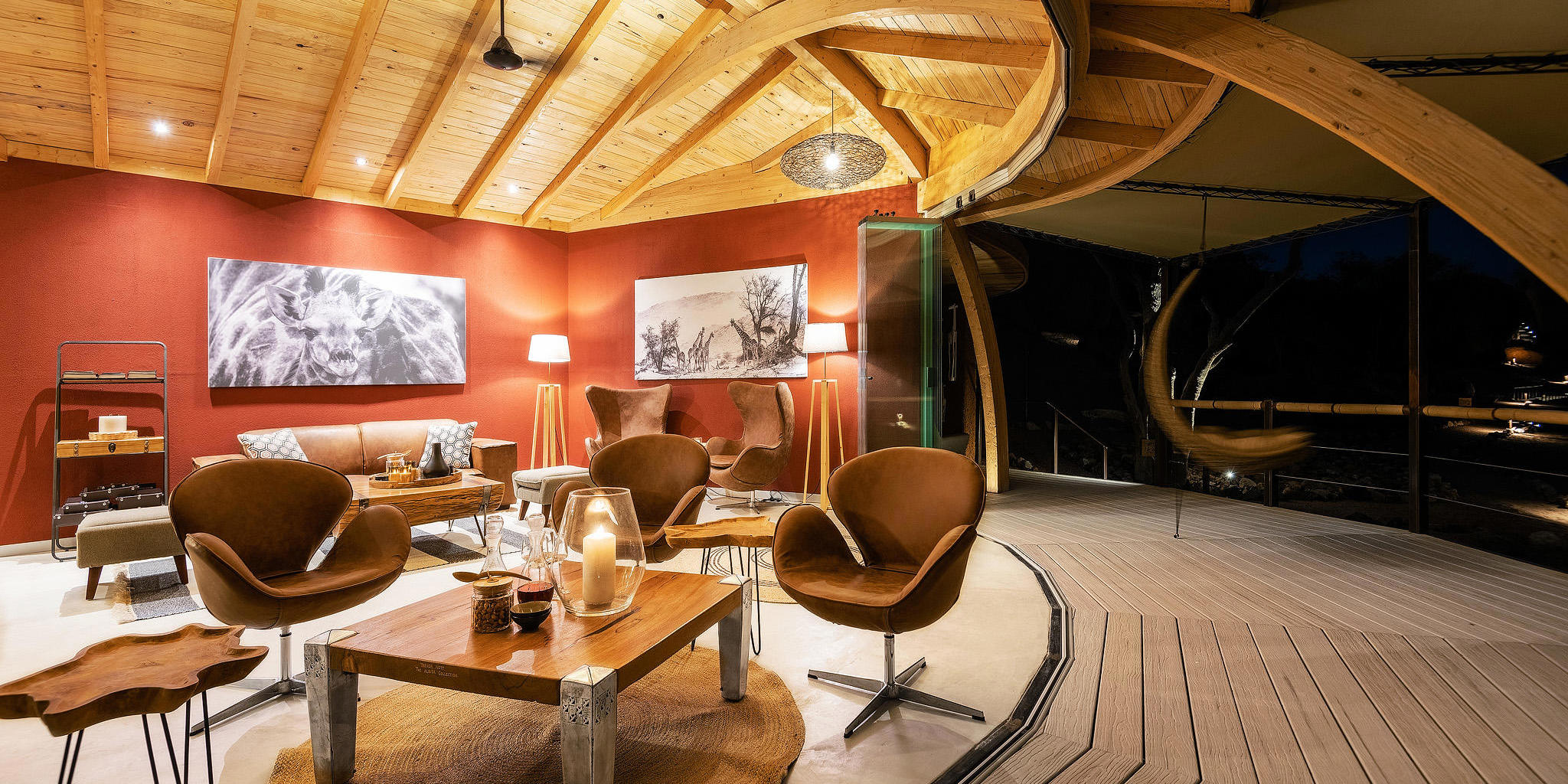 Dining Area, Onduli Ridge, Doro Nawas Conservancy, Namibia