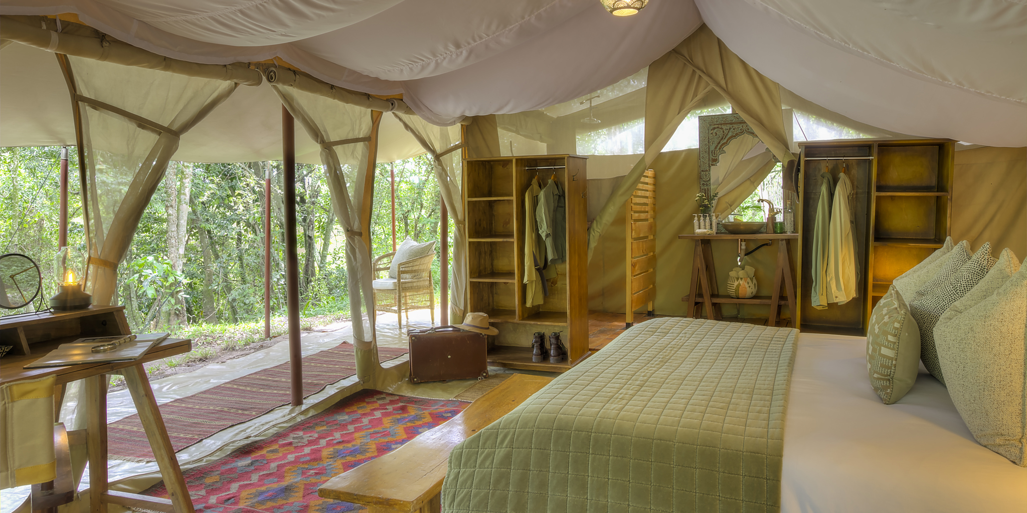 Bedroom, Naibor Camp, Maasai Mara Nature Reserve, Kenya