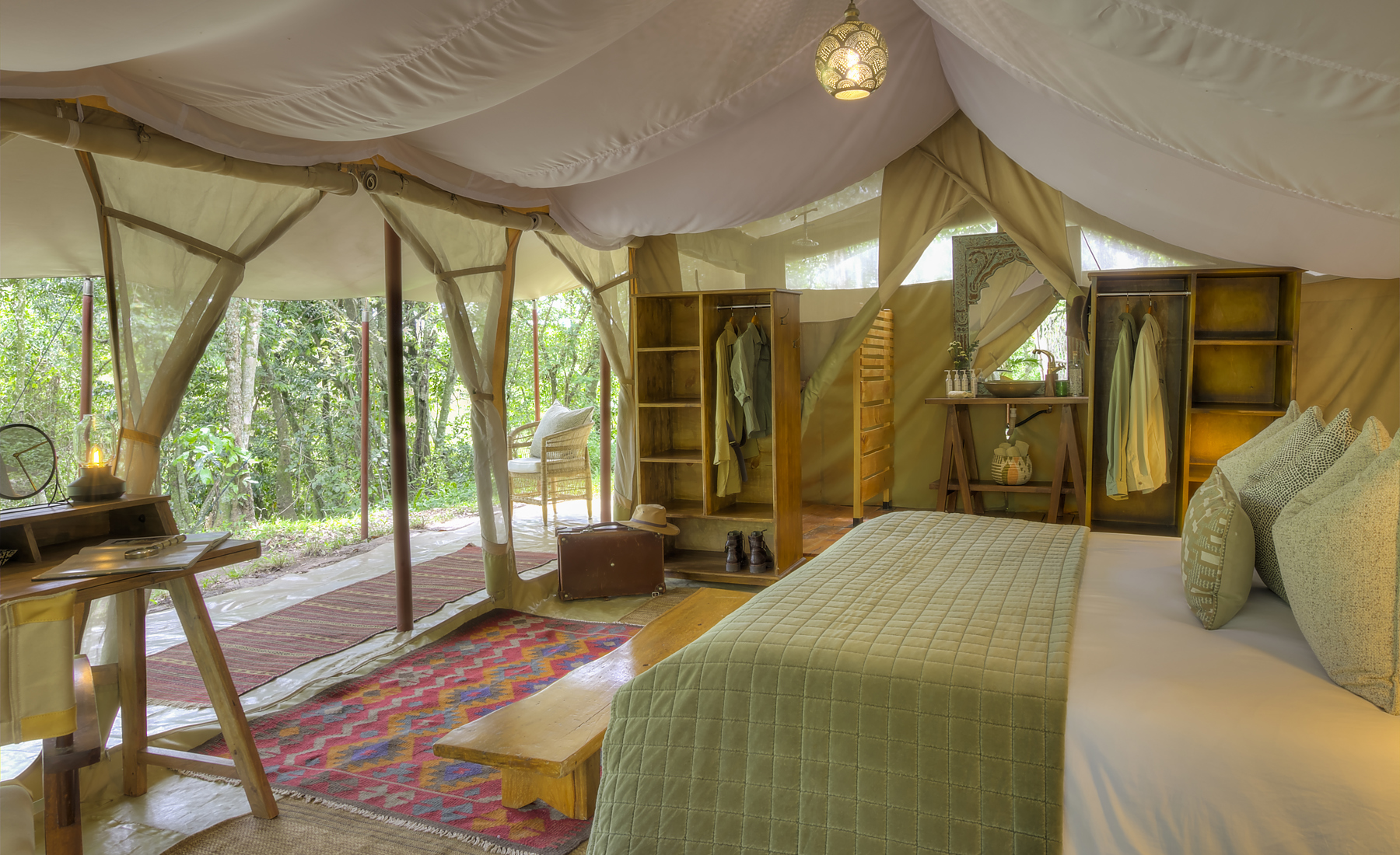Bedroom, Naibor Camp, Maasai Mara Nature Reserve, Kenya
