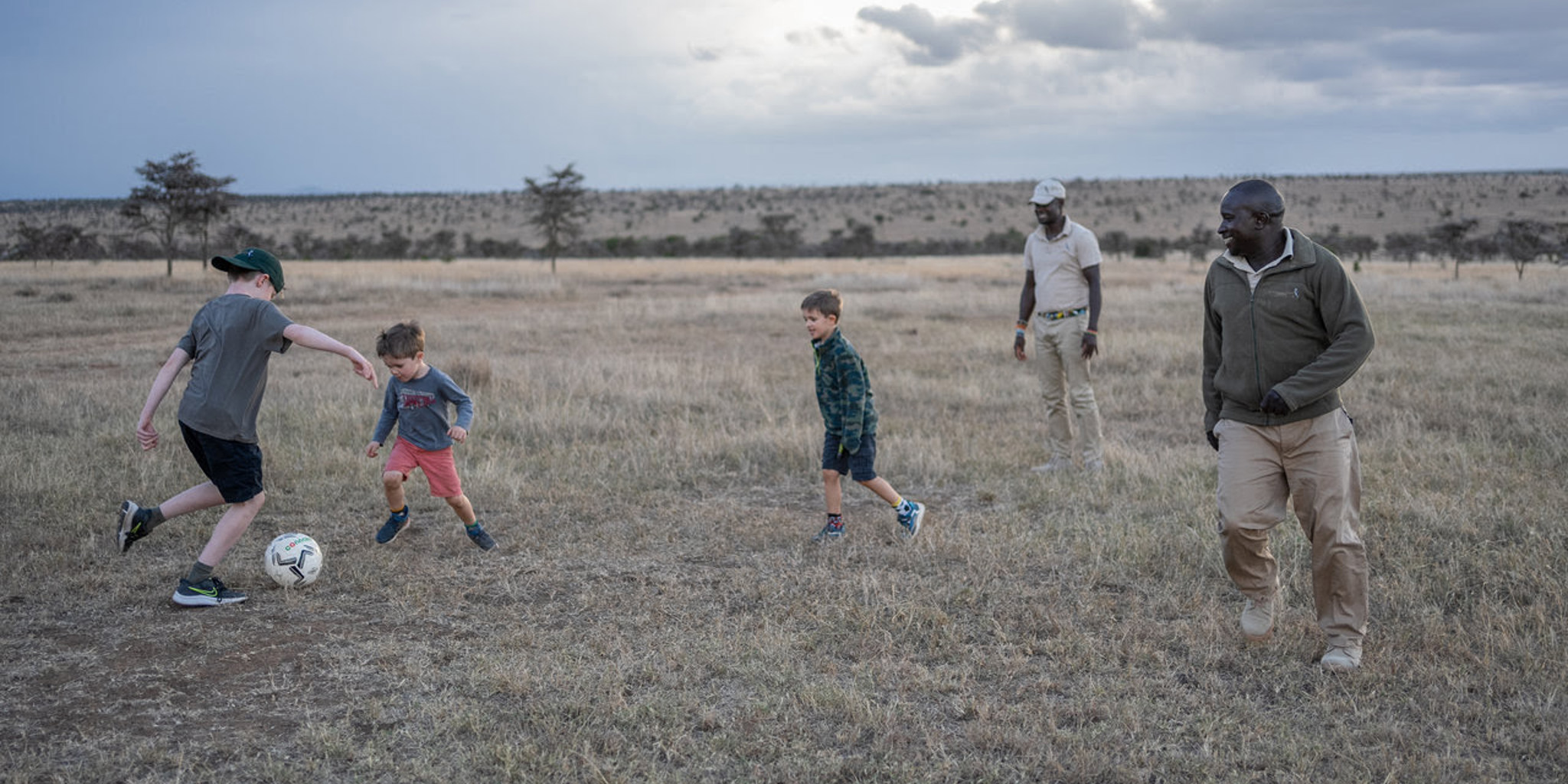 Football, El Karama Lodge, Laikipia, Kenya