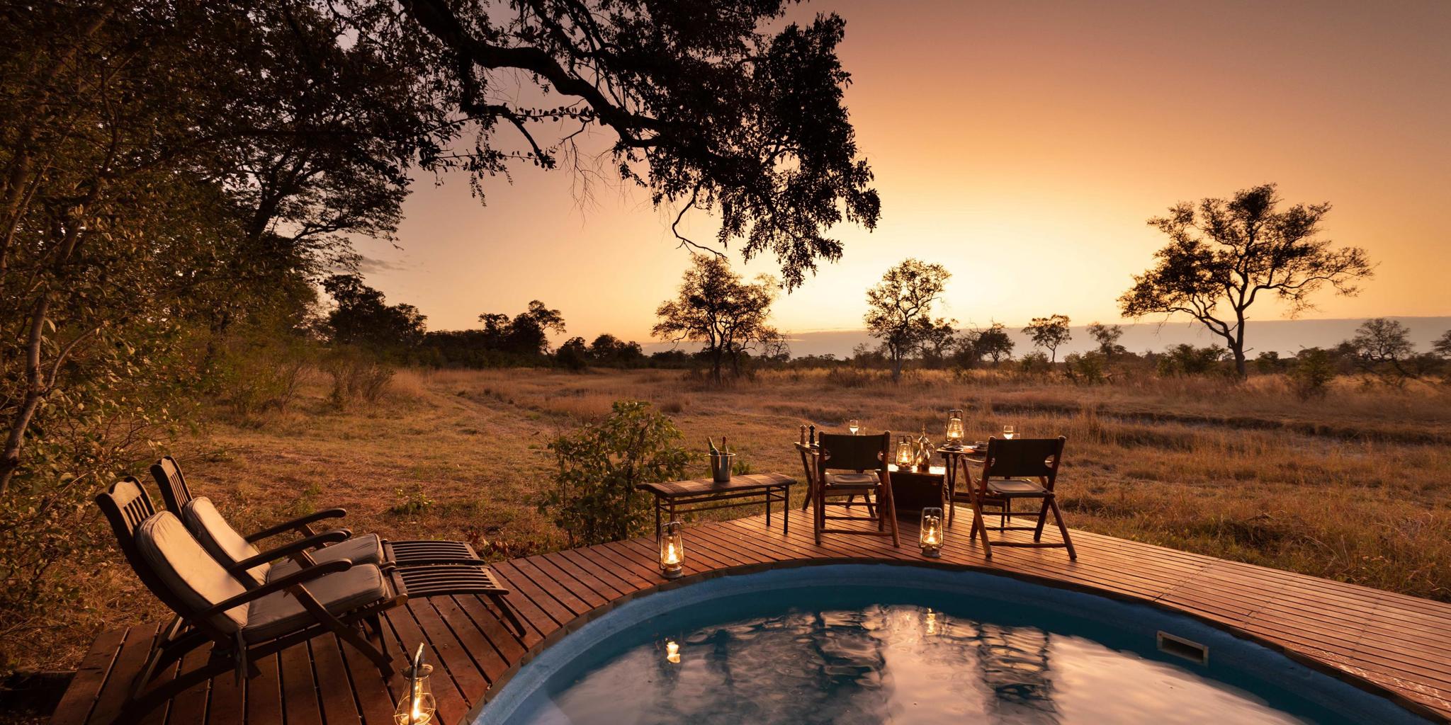 Pool, Selinda Explorers, Linyanti, Botswana
