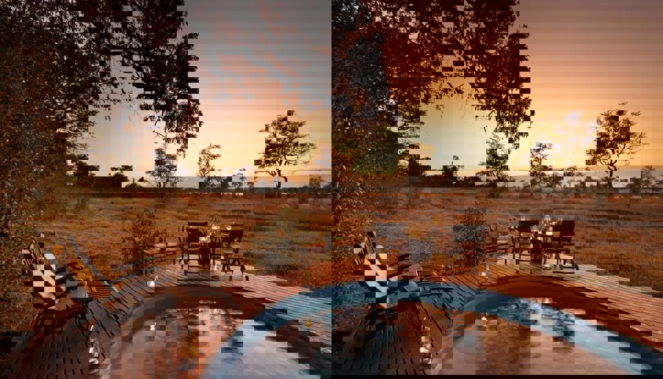 Pool, Selinda Explorers, Linyanti, Botswana