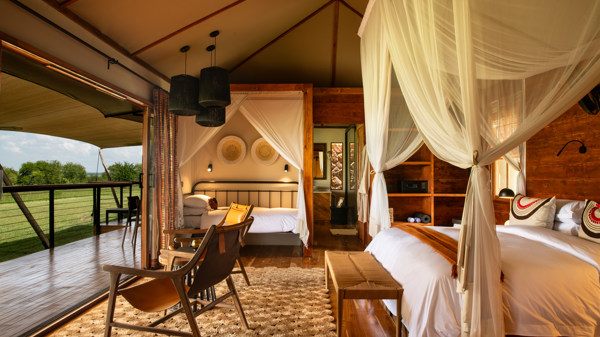 Bedroom 2, Sayari Retreat, Serengeti, Tanzania