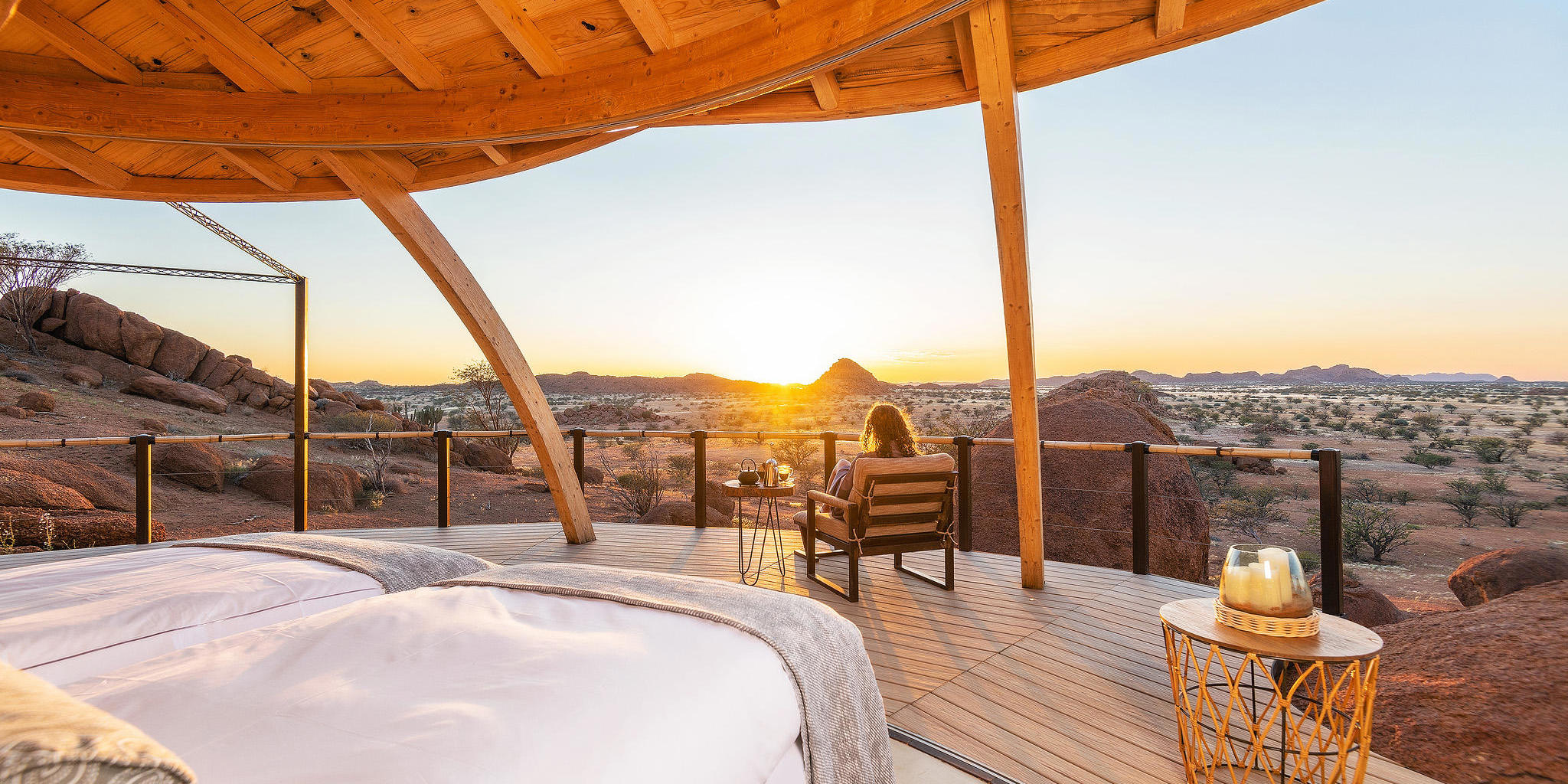 Bedroom 2, Onduli Ridge, Doro Nawas Conservancy, Namibia