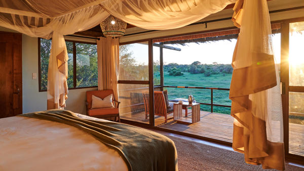 Room View, Leroo La Tau, Makgadikgadi Salt Pans, Botswana