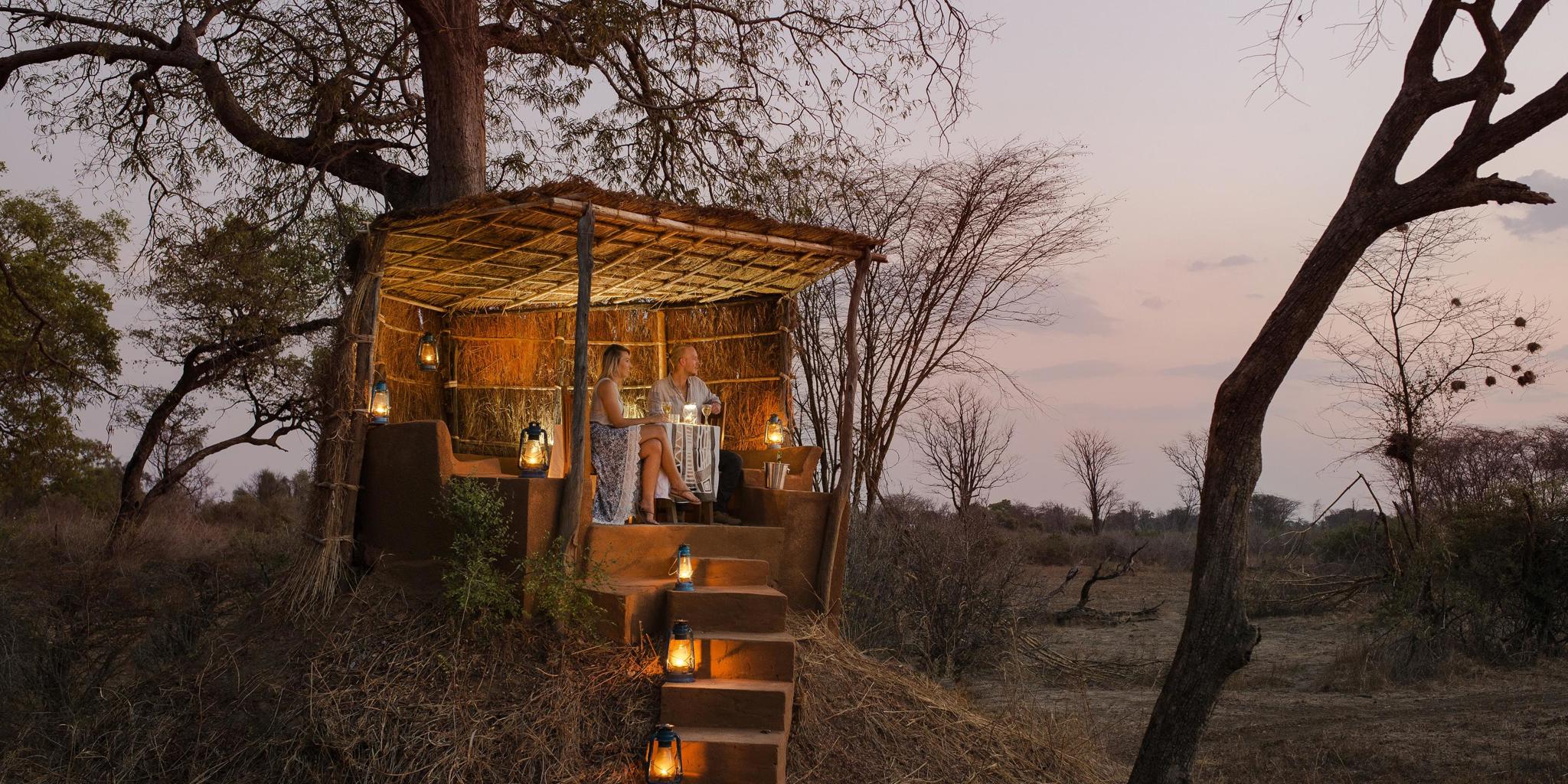 Lookout, Mwamba Bush Camp, South Luangwa, Zambia