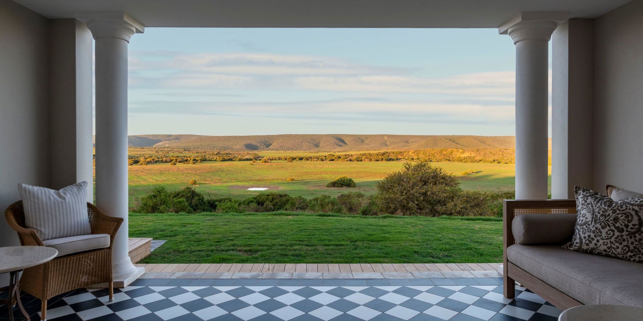 Terrace, Shamwari Long Lee, Shamwari, South Africa