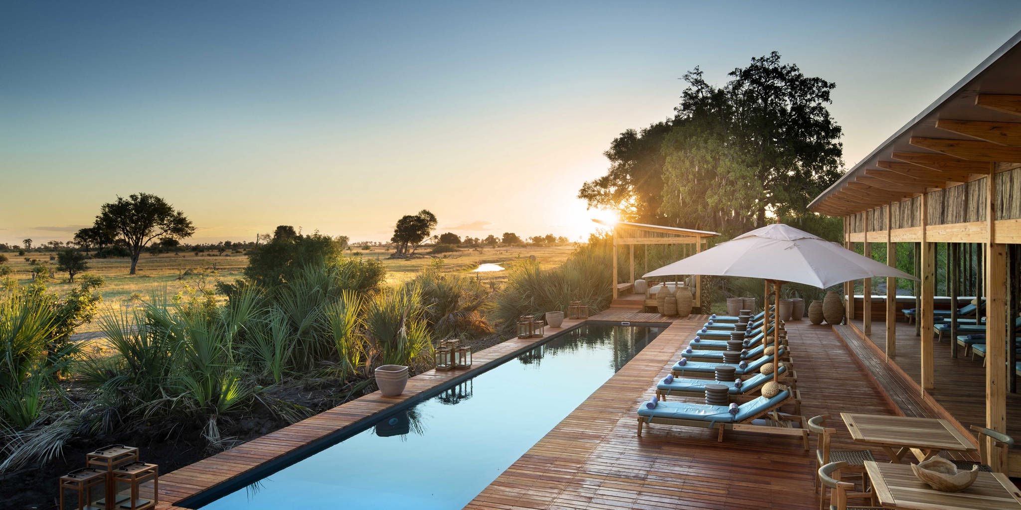 Pool, Tawana, Moremi Game Reserve, Botswana