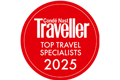 Conde Nast Top Travel Specialists 2025, Homepage, Footer Logo
