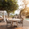 Deck, Chiawa Camp, Lower Zambezi, Zambia