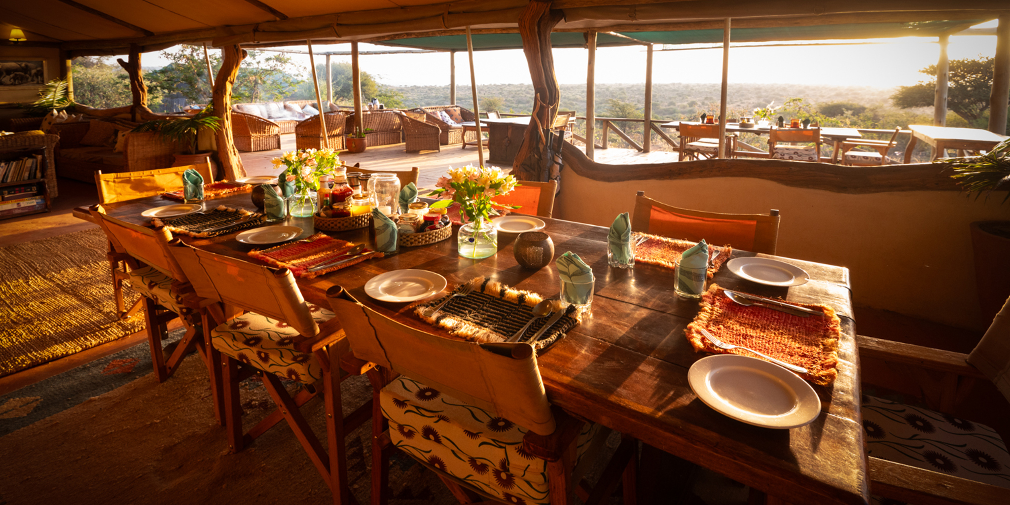 Dining, Laikipia, Laikipia Wilderness, Kenya