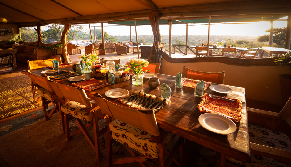 Dining, Laikipia, Laikipia Wilderness, Kenya