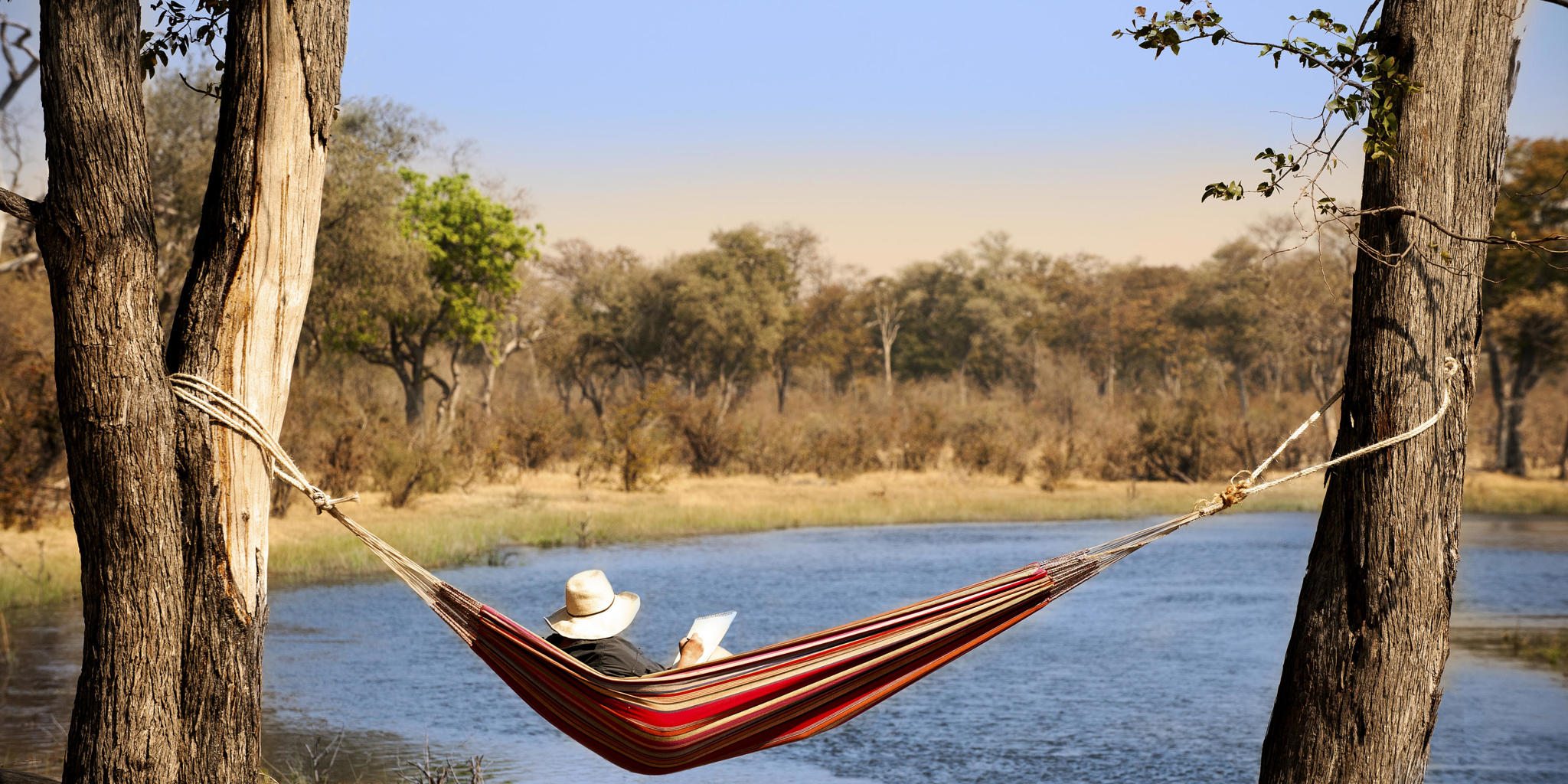 Relax, Selinda Explorers, Linyanti, Botswana