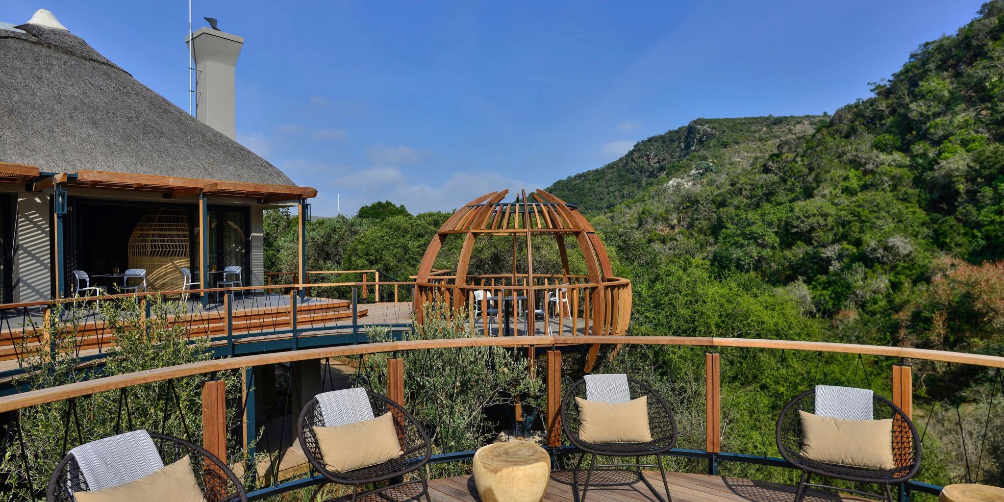 Sun Deck, Shamwari Eagles Crag, Shamwari, South Africa