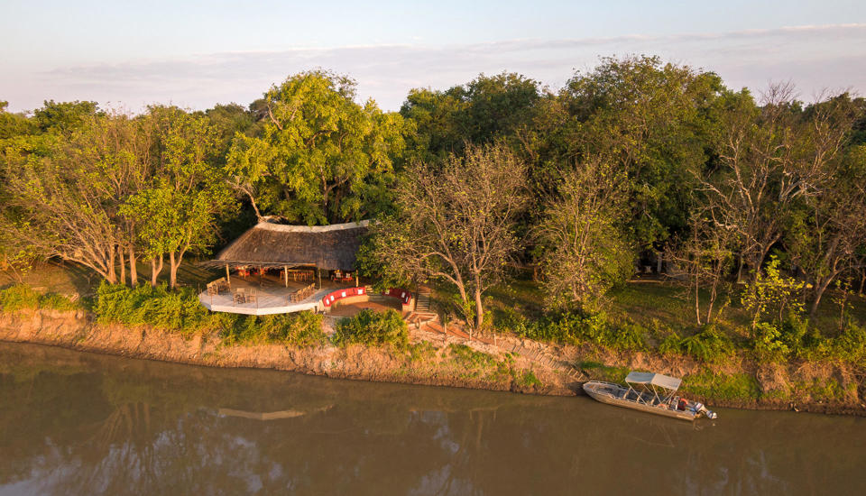 Exterior, Nkwali Camp, South Luangwa, Zambia