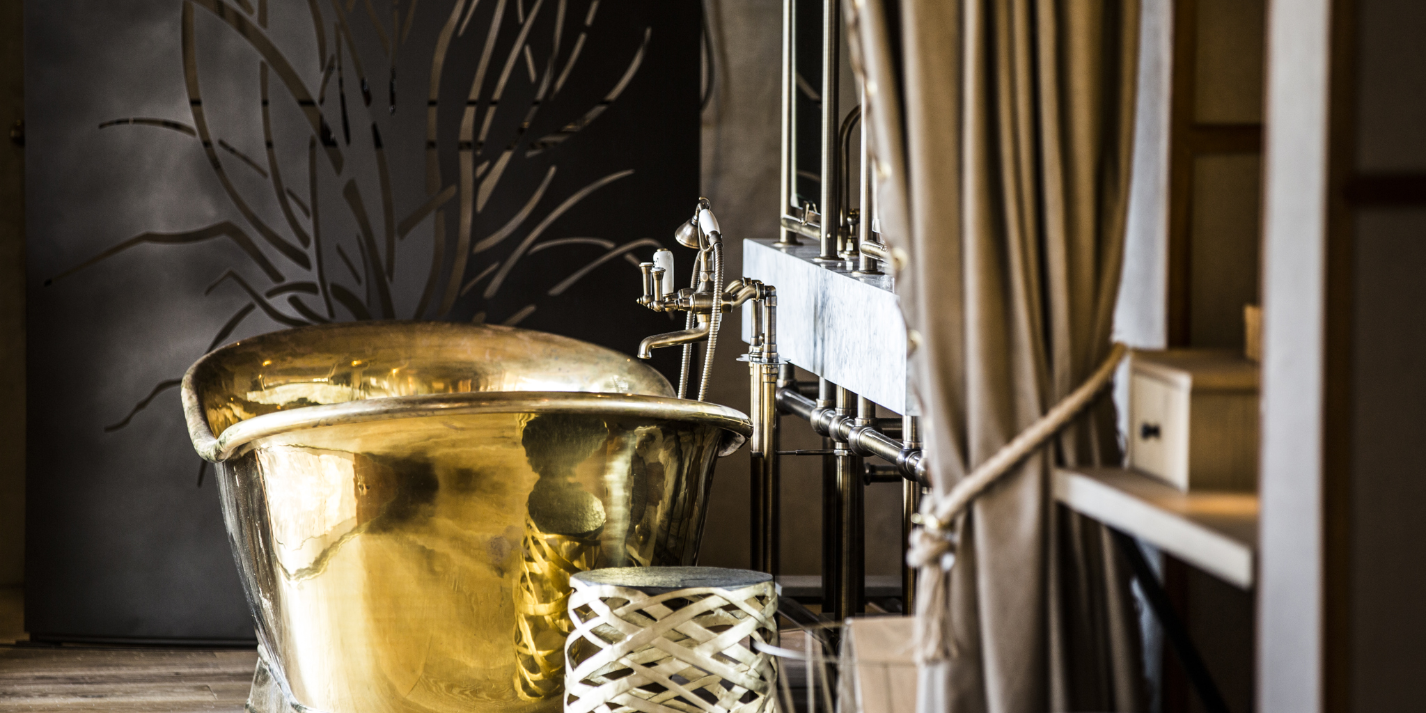 Bathroom, Little Mombo, Moremi Game Reserve, Botswana