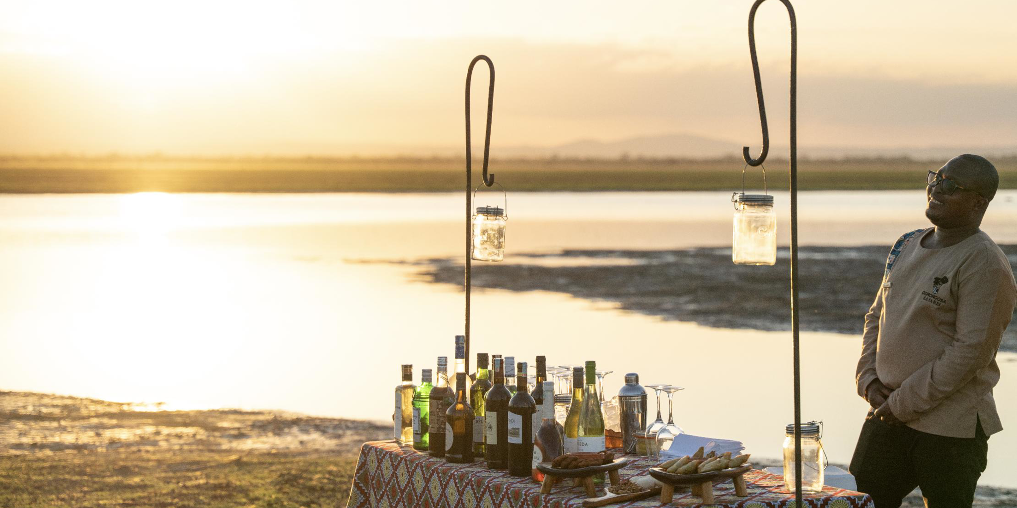 Drink Stop, Muzimu Lodge, Gorongosa, Mozambique