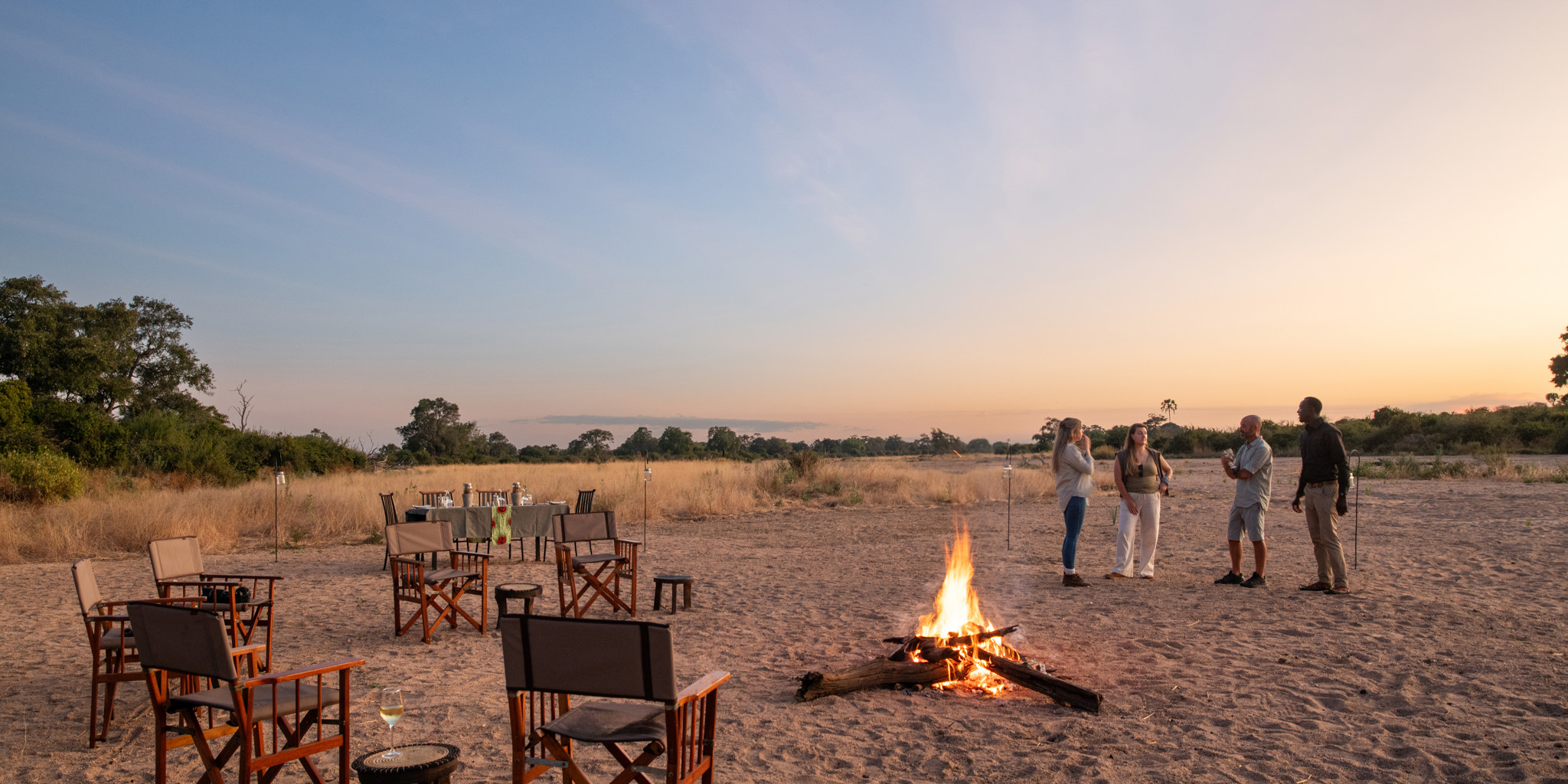 Firepit, Kokoko Camp, Ruaha, Tanzania