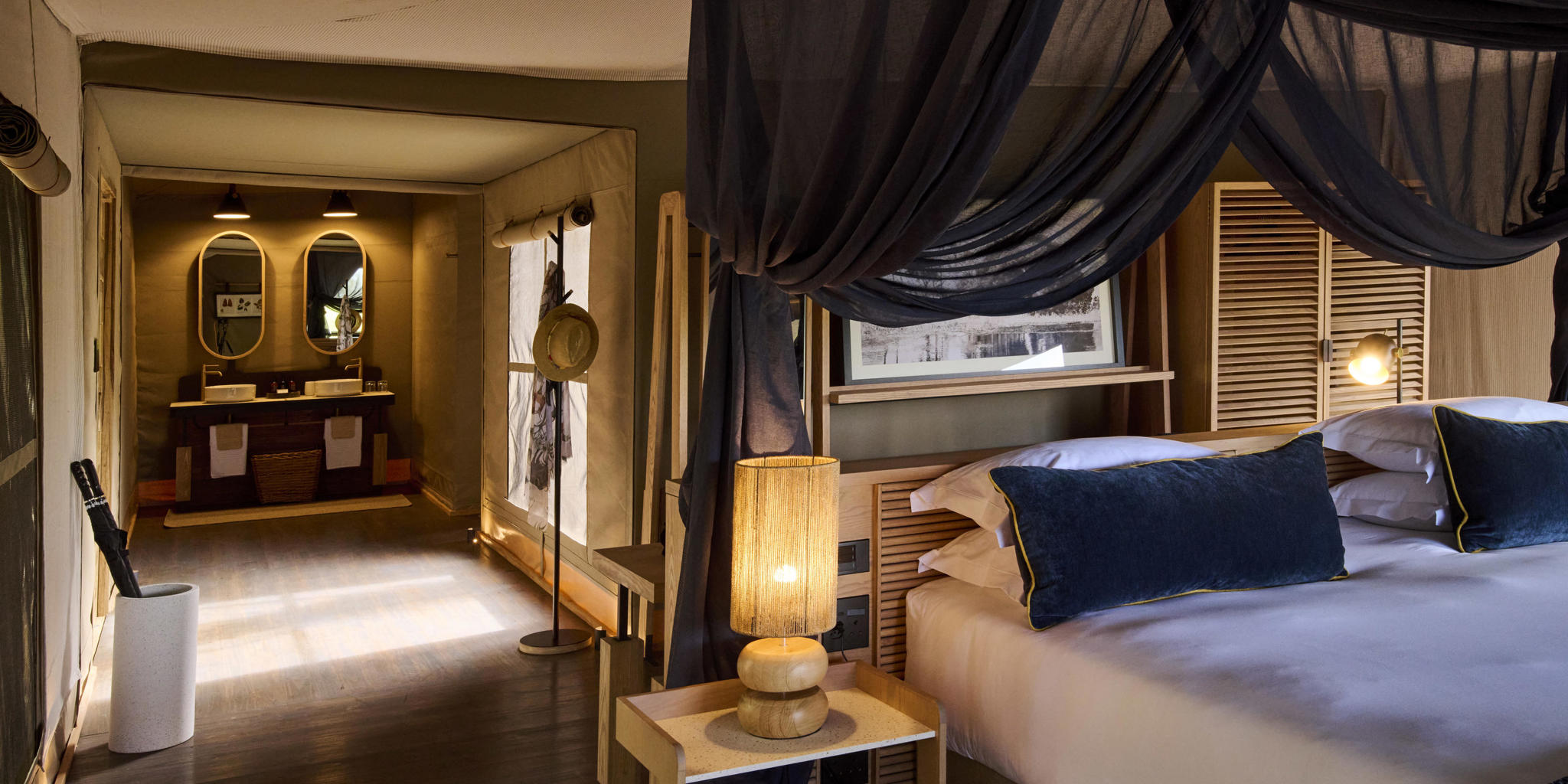 Bedroom 2, Xugana Island Lodge, Okavango Delta, Botswana