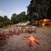 Firepit, Mwamba Bush Camp, South Luangwa, Zambia