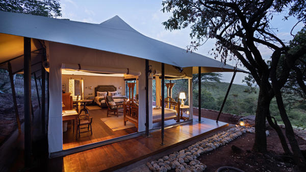 Outside, Cottars 1920 Camp, Maasai Mara, Kenya