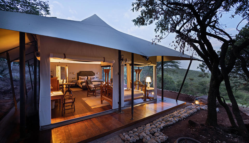 Outside, Cottars 1920 Camp, Maasai Mara, Kenya