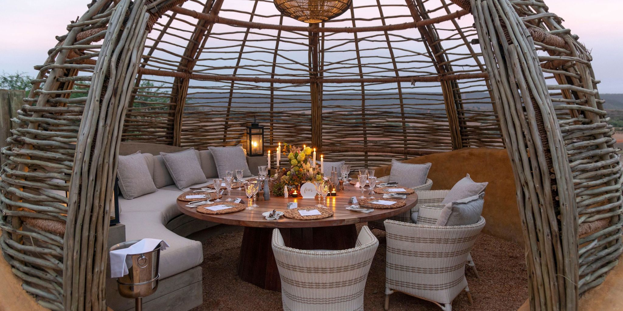 Dining, Shamwari Long Lee, Shamwari, South Africa