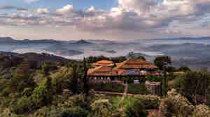 Aerial View, Virunga Lodge, Volcanoes National Park, Rwanda